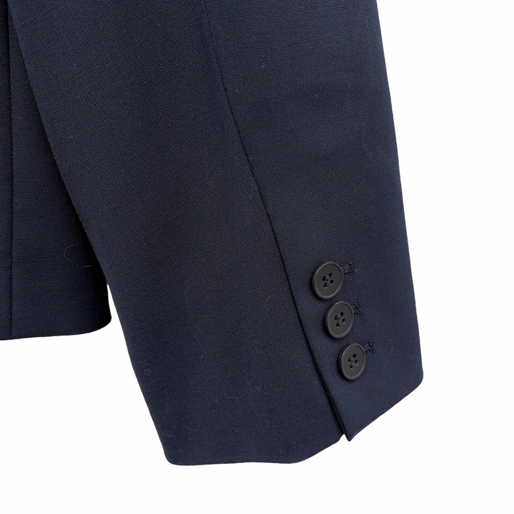 Jones New York Navy Blue Platinum Collection Stretch Midnight Sky Women's Blazer - Picture 3 of 11